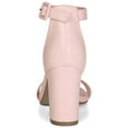 thumbnail image 3 of BLISSFUL STEP Women's Chunky Heel Open Toe Ankle Strap Sandals, 3 of 7