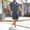 Gray, variant on Men's Polo Shirt and Shorts Set 2 Piece Fashion Summer Tracksuits Golf T-Shirts Cargo Shorts Outfits with Muti Pocket Navy