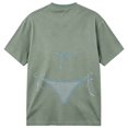 thumbnail image 6 of Womens Casual Tops Wedding Bridesmaid Funny Round Neck Printed Womens Activities Shirt,Green,L, 6 of 6