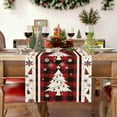 thumbnail image 6 of Cheapark 13×72 Inch (33×183cm) Christmas Table Runner - Festive Table Cloth For Home Dining Table Holiday Decoration, 6 of 6