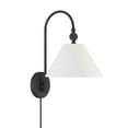 thumbnail image 2 of Trade Winds Marcus 1-Light Wall Sconce in Matte Black, 2 of 2