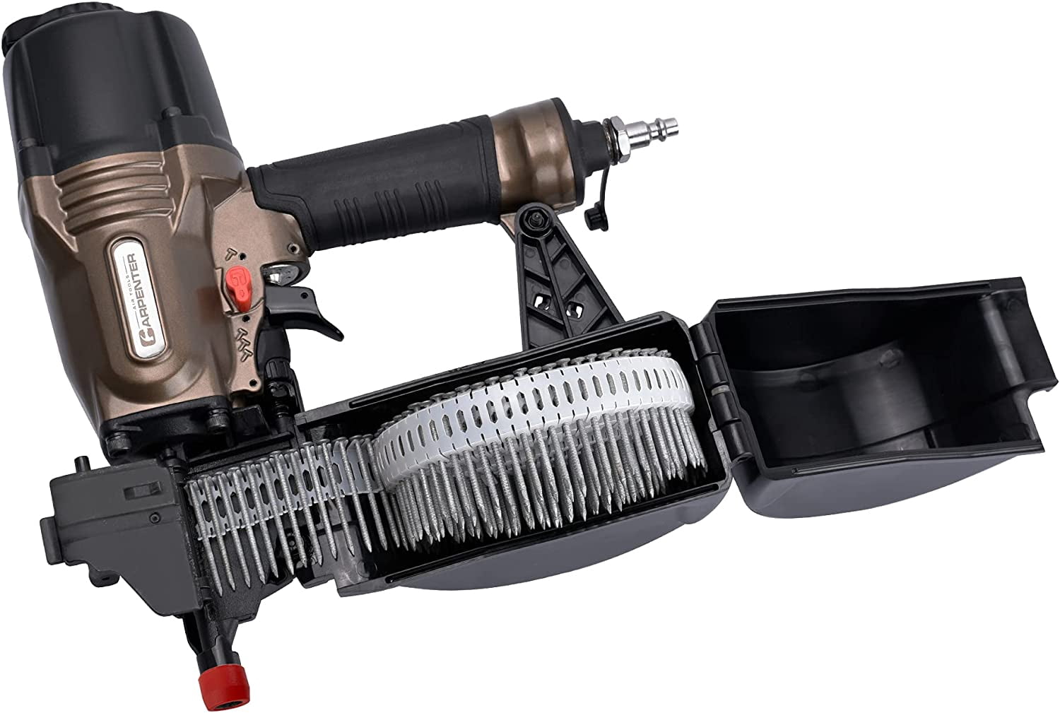 Carpenter Air Tools CCN65Z 0 Degree 1-1/2″ to 2-1/2″ Pneumatic Coil Siding Nailer