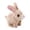 Color C, variant on Toy for Kids Realistic Bunny Interactive Toy with Moving Ears Jumping Twitching Bunny imitator for Children, 17 cmx17 cmx10 cm, Color B