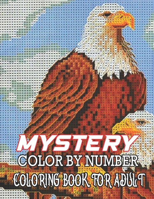 MyStery Color By Number Coloring Book For Adult Color By Number 