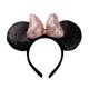 thumbnail image 1 of Diadema con lazo de lentejuelas y tambor, diseño de dibujos animados de Minnie, lentejuelas estéreo, diadema con lazo de lentejuelas de algodón, efecto 3D, estilo versátil, cómoda de llevar, 1 of 6