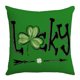 thumbnail image 1 of Cojín de asiento, artículos esenciales para dormitorio, funda de almohada con estampado irlandés, cojín decorativo para sofá del Día de San Patricio, regalo para hombre, regalo para mujer, cojines dec, 1 of 2
