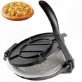 thumbnail image 5 of 10 Inch Cast Iron Tortilla and Roti Press, Heavy Duty Pre-Seasoned Pataconera Maker for Homemade Flatbreads, 5 of 5