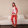 thumbnail image 5 of GYRATEDREAM Christmas Pajamas for Family Matching PJ's Sets with Deer Long Sleeve Tee and Pants Loungewear, 5 of 5