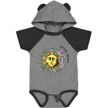 

Inktastic 1st Day of Spring Sun and Moon Spring Equinox Boys or Girls Baby Bodysuit