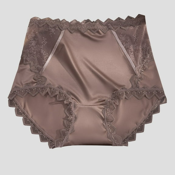 Xucatan 5 Pcs Ladies Traceless No Show Underwear, Breathable Seamless Panties, Comfortable Hip Wrap for Home Wear