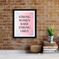 thumbnail image 4 of Designs ByLITA Strong Women Raise Strong Girls, 8 x 10 Wooden Wall Print (Framed) | Home Decor, 4 of 7