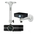 thumbnail image 1 of HLONK Mini Ceiling Projector Mount - for Projectors DVR Cameras - Angle Adjustable Projection - Length 180mm / 7.0in  Silver / Black, 1 of 7