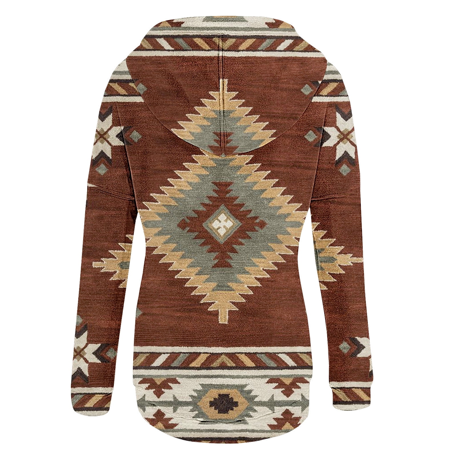 Aztec Quarter Zip Pullover Women,Women 1/4 Zip Aztec Hoodie