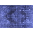 thumbnail image 1 of Ahgly Company Indoor Rectangle Persian Blue Bohemian Area Rugs, 3' x 5', 1 of 4