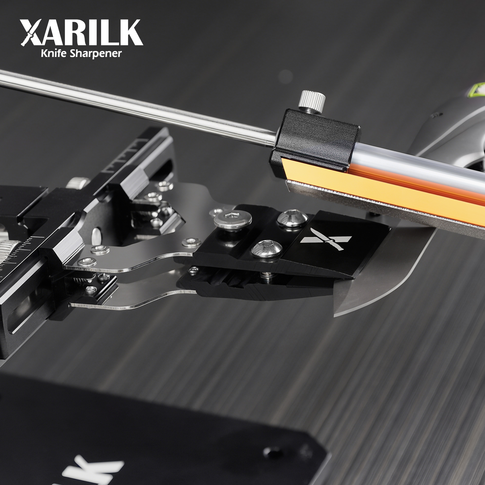 Adjustable Center Y Clamp for GEN3 Knife Sharpening System, Universal Central Holder for Folding, Hunting, Survival, and Tactical Knives, Compatible with Fixed Angle Sharpeners