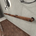 thumbnail image 2 of Pasamanos De Escalera De 30 Cm, Pasamanos De Madera Interiores Antideslizantes De Seguridad, Barandilla De Cubierta para Lofts De Pasillo De Jardín Montada En La Pared, Varilla Sincero Electrónica, 2 of 4