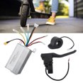 thumbnail image 1 of Kit de Contrôleur de Scooter Électrique, 350W Scooter Moteur Contrôleur Pouce Papillon avec Levier de Frein pour la Réparation, 1 of 7