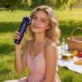 thumbnail image 7 of AuroraX Portable Fan for Travel with Mister Handheld Fan Rechargeable with Water Mist Compact Bladeless Quiet 360 Degree Rotation Personal Fan for Sports and Beach, 7 of 7