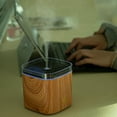 thumbnail image 5 of Essential Oil Diffuser 200ML Wood Grain Aroma Diffuser Cool Mist Humidifier, Auto Shut-Off for Home Bedroom Office - Style:Style 1;, 5 of 5