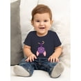 thumbnail image 2 of Cute Funbatty Sleeping. T-Shirt Infant -Image by Shutterstock,  24 Months, 2 of 4