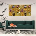 thumbnail image 2 of ZICANCN Banner Yard Signs, Cartoon Halloween Ghost Monster Party Wall Decor for Indoor Outdoor Room, Small, 2 of 8