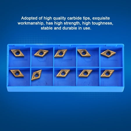 

EBTOOLS CNC Inserts Carbide Inserts Exquisite Workmanship Stainless Steel Finishing For Steel