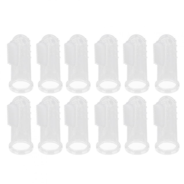 Cepillos de los Dientes de los Dedos del Bebé, Resistencia a la temperatura compacta Pequeña Segura Confiable Conveniente Práctica Prácula Cepillo de Dientos de los Dados Párrica