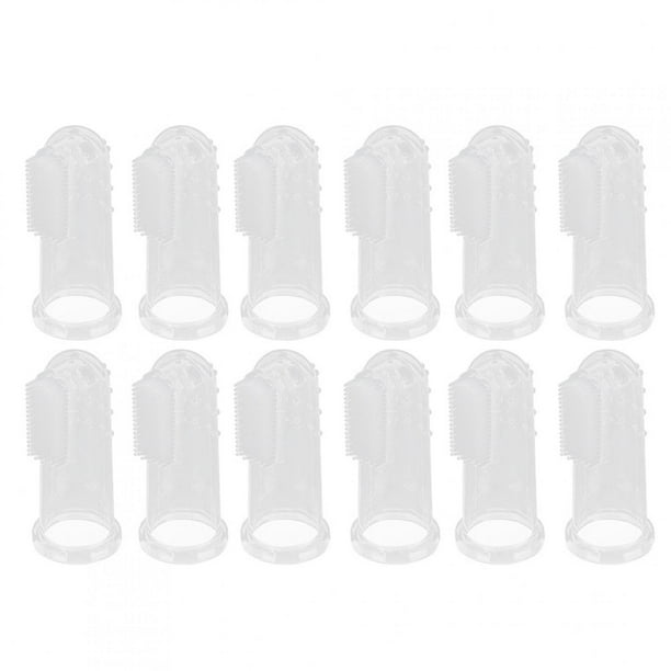 Cepillos Suaves de Dientes de Los Dedos, Cepillo de Dientes de Los Dedos de Silicona para el Infantil Conveniente para el Baño para el Interior para el Hogar