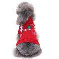 thumbnail image 3 of Traje del puente del calor de la camisa de los géneros de punto del suéter del gato del perro de animal doméstico del tema de la Navidad 4 # SM SunniMix Suéter del animal doméstico, 3 of 8