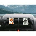 thumbnail image 6 of WIRESTER Car Air Freshener Fragrance Vent Clip Interior Decoration for Cars with Lemon Scented Pad - Nursery Baby Fox Pups, 6 of 7