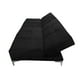 thumbnail image 5 of Sofa Cama Reclinable El Bazar Store New York Terciopelo Negro Futón 3 posiciones Sala, 5 of 7