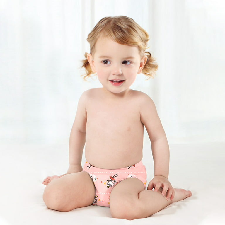 SYNPOS Baby Girls Training Underwear, Toddler Cotton Potty