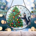 thumbnail image 2 of AUDeals Personalized Christmas Ornament Custom Photo and Name 2D Acrylic Tree Decor Flat Hanging Ornament for Family Couple Home and Wall Christmas Decoration Gift, 2 of 9
