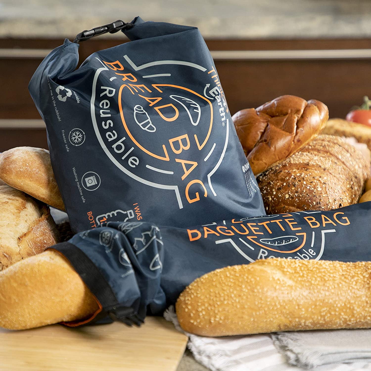 Reusable bread bag freezer hotsell