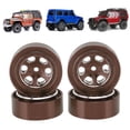 thumbnail image 1 of 4 Uds Llanta de Ruedas RC de 13 Pulgadas Bujes de Llanta de Rueda de 6 Agujeros de aleación de Aluminio para TRX4M 1/18 RC Crawler Car Upgrades Parts Accessories ANGGREK  Otros, 1 of 8