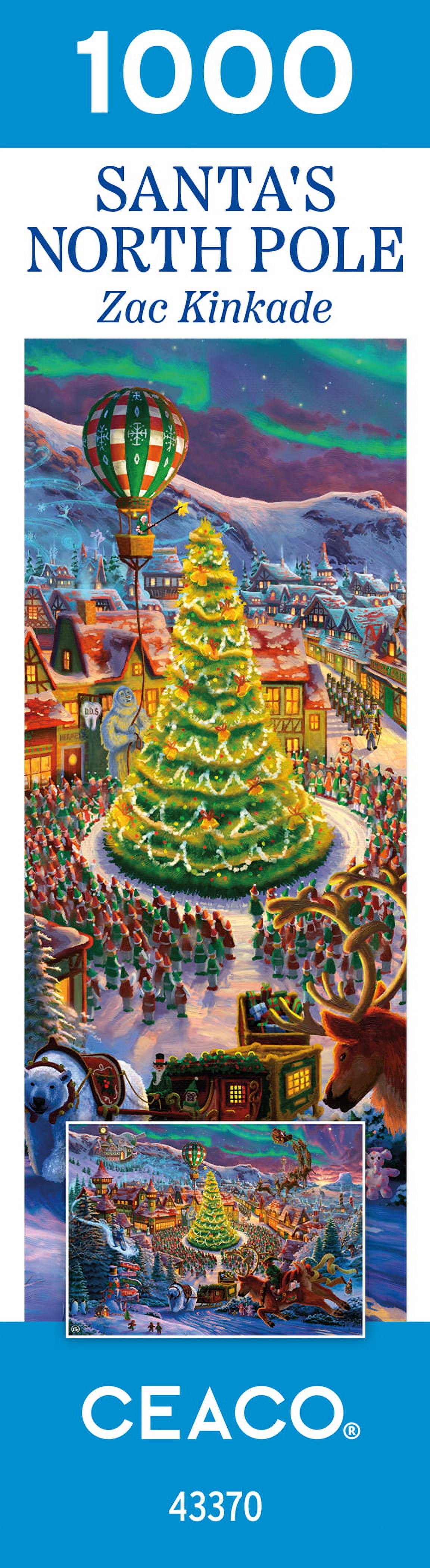 Ceaco - Classic Christmas - Santa's North Pole - 1000 Piece Puzzle