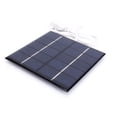 thumbnail image 2 of Paneles solares para exteriores de 5W, fuente de alimentación móvil, suministros policristalinos para cargador DIY, 2 of 9