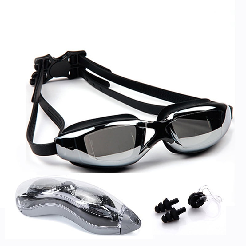Swimwear Anti fog Electroplating Swim Water Glasses Swimming Eyewear Goggles 