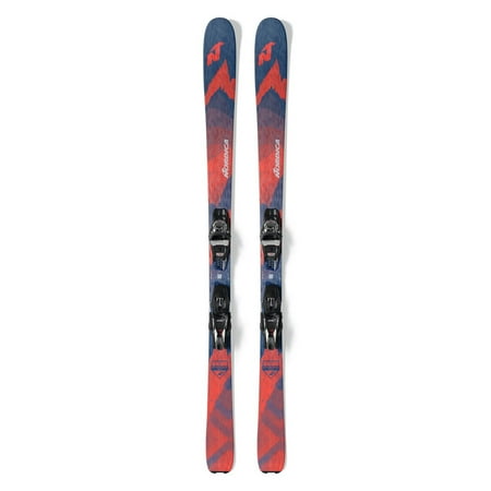 NORDICA Men Navigator 85 Ca With Tp2 Light 11 Fdt Binding Skis, Color: Blue/Red, Size: 158 (0A1286OB001-158)
