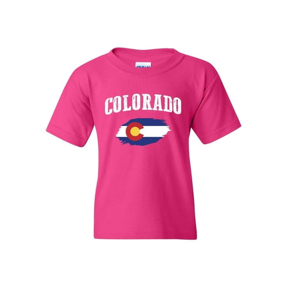IWPF - Big Girls T-Shirts and Tank Tops - Colorado Flag