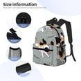 thumbnail image 5 of Lsque Funny Beagle Active Dog Classic Casual Backpack - Large Capacity Water-Resistant Backpack for School, Work, Travel, and Outdoor Activities, 5 of 8