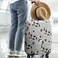 thumbnail image 2 of Bulldog Dog Luggage Cover Fashion Suitcase Cover Baggage Covers Fit 25-28 Inch Luggage (Go Travel), 2 of 5