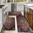 thumbnail image 6 of Kitchen Rugs Sets of 3 Non Slip Washable Kitchen Mats for Floor, Waterproof Kitchen Runner Rug, Floor Mat Carpet for Entryway, Laundry, Sink, Hallway, Bathroom, 6 of 12