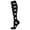 Black Background Heart, variant on LYMAYTER Women & Men Compression Socks 1PC Calf Support Graduated Running Travel for Socks S-XL