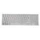 thumbnail image 1 of Reemplazo directo de teclado en inglés de EE. UU. para componentes de accesorios W140 Plata sin luz de fondo, 1 of 8