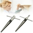 thumbnail image 4 of Tapered Bridge Pin Hole Reamer Woodworker Hole In Metal Panel Guitar Tools A1S9, 4 of 9