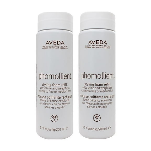 Aveda Phomollient Styling Foam Refill 6.7 oz Pack of 2