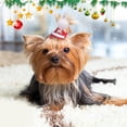 thumbnail image 3 of Pet Hairpin Cute  Element Sequin Design Elk Pattern Dogs Christmas Pet Head Accessories for Holiday, 3 of 10