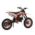 thumbnail image 1 of Visland 49cc 2-Stroke Kids Dirt Bike, Gas Power Motocross, Off Road Mini Motorcycle, Pocket Motorbike with Front Rear Disc Brakes, Racing Max Speed 40KM/H, 1 of 8