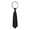 Black, variant on INSPIRE CHIC Men's Pre-Tied Zipper Tie Solid Color Formal Casual Adjustable Wide Tie Pink 35cm/13.8'